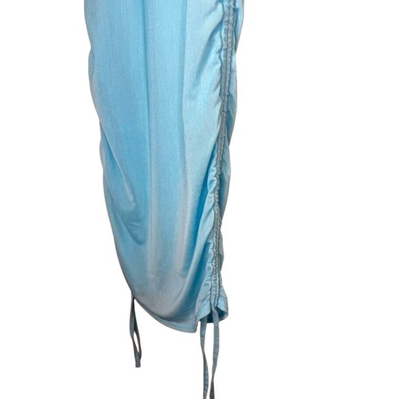 Wild Fable Light Blue Mesh swim cover up size XS - Picture 3 of 6